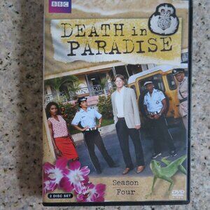 Death in Paradise Season Four 2 Disc Set DVD (K536)